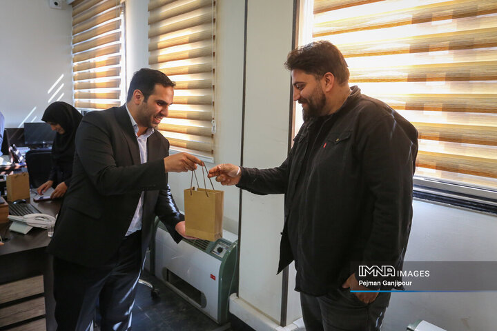 حضور مدیرعامل شرکت توسعه مجتمع‌های سیاحتی، فرهنگی و ورزشی سپاهان شهرداری اصفهان در ایمنا