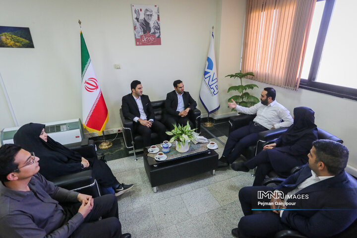 حضور مدیرعامل شرکت توسعه مجتمع‌های سیاحتی، فرهنگی و ورزشی سپاهان شهرداری اصفهان در ایمنا