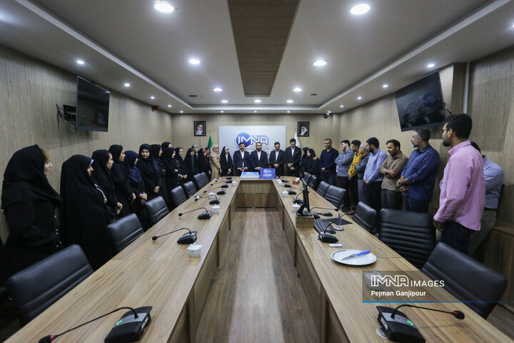 حضور مدیرعامل شرکت توسعه مجتمع‌های سیاحتی، فرهنگی و ورزشی سپاهان شهرداری اصفهان در ایمنا