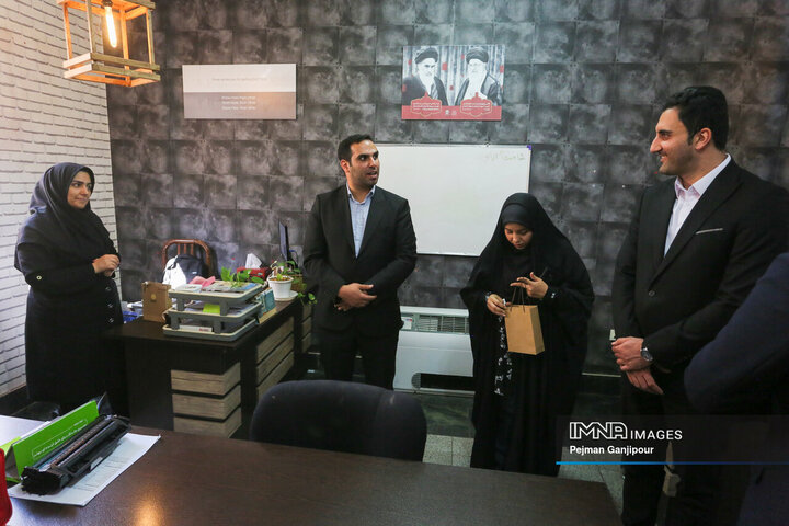 حضور مدیرعامل شرکت توسعه مجتمع‌های سیاحتی، فرهنگی و ورزشی سپاهان شهرداری اصفهان در ایمنا