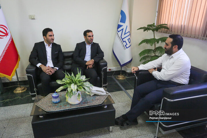 حضور مدیرعامل شرکت توسعه مجتمع‌های سیاحتی، فرهنگی و ورزشی سپاهان شهرداری اصفهان در ایمنا