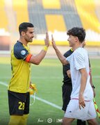 تساوی سپاهان و تیم ملی امید