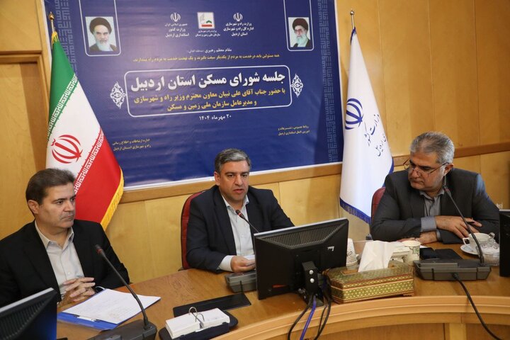 پیشرفت ۵۰ درصدی احداث ۲۱ هزار واحد نهضت ملی مسکن در اردبیل