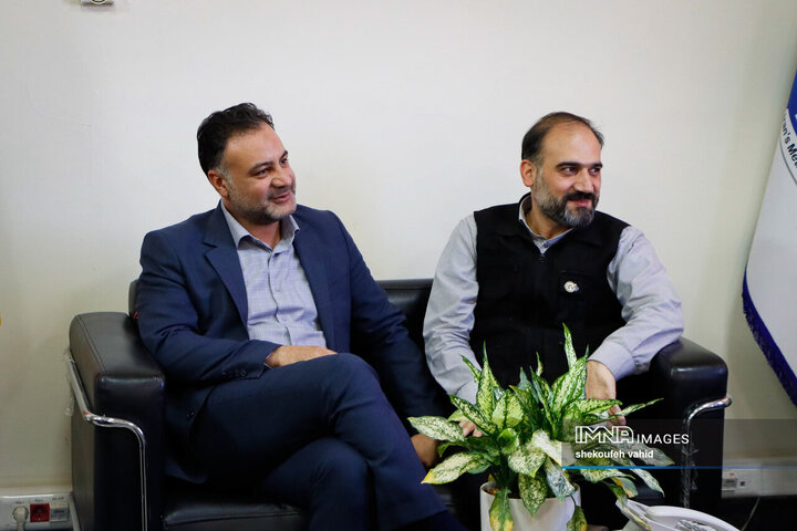 حضور مدیرکل ارتباطات و امور بین‌الملل شهرداری اصفهان در خبرگزاری ایمنا