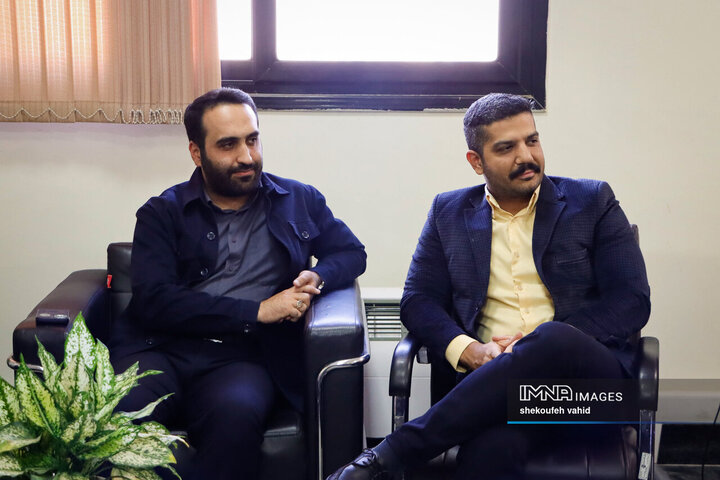 حضور مدیرکل ارتباطات و امور بین‌الملل شهرداری اصفهان در خبرگزاری ایمنا