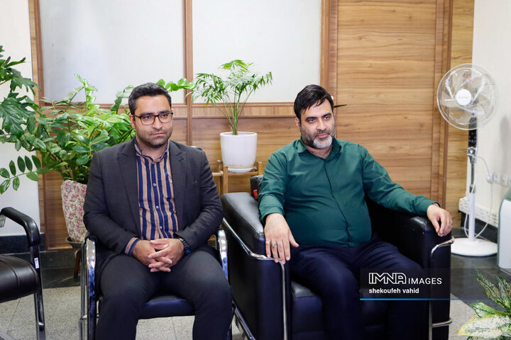 حضور مدیرکل ارتباطات و امور بین‌الملل شهرداری اصفهان در خبرگزاری ایمنا