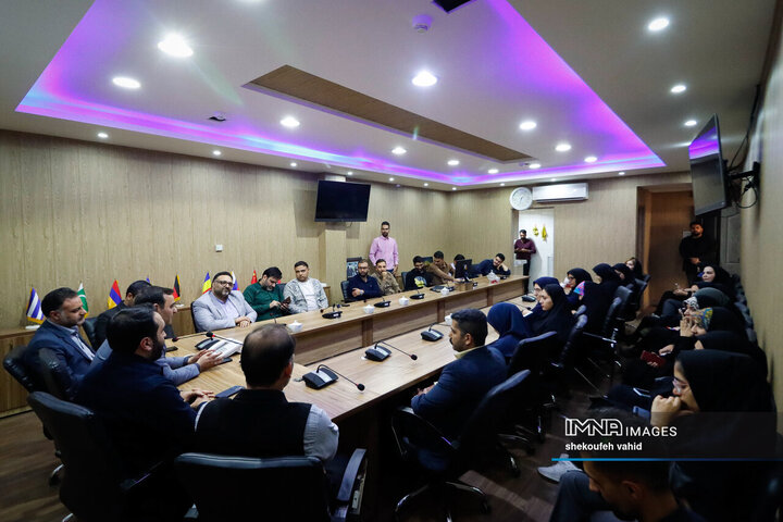 حضور مدیرکل ارتباطات و امور بین‌الملل شهرداری اصفهان در خبرگزاری ایمنا