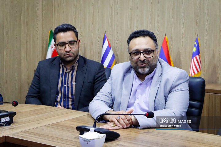 حضور مدیرکل ارتباطات و امور بین‌الملل شهرداری اصفهان در خبرگزاری ایمنا