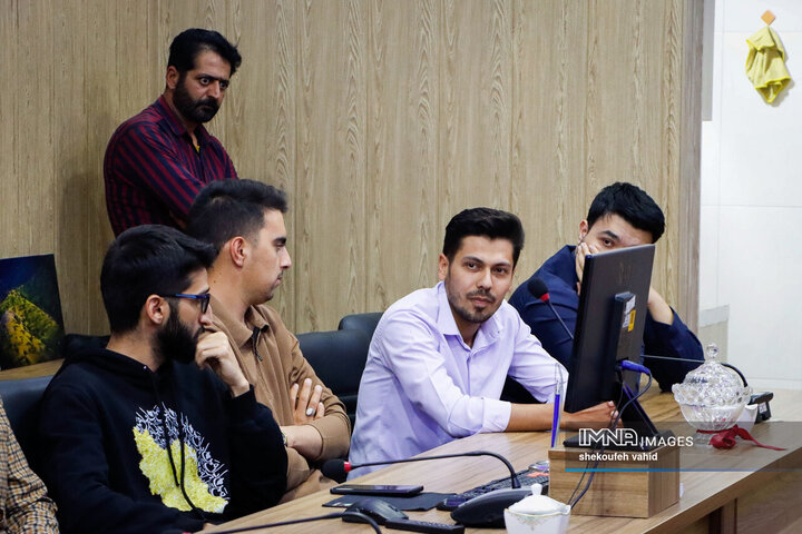 حضور مدیرکل ارتباطات و امور بین‌الملل شهرداری اصفهان در خبرگزاری ایمنا