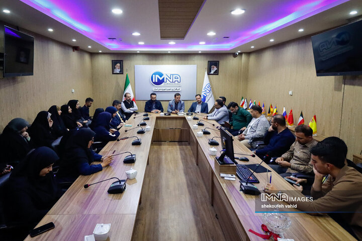 حضور مدیرکل ارتباطات و امور بین‌الملل شهرداری اصفهان در خبرگزاری ایمنا
