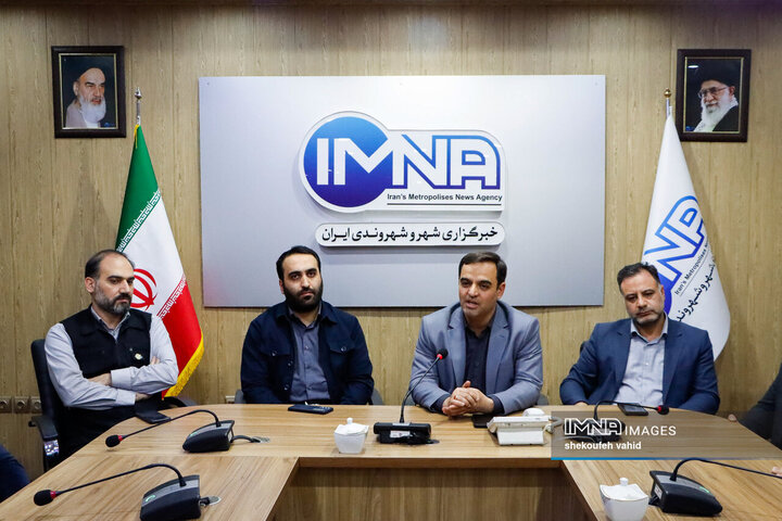 حضور مدیرکل ارتباطات و امور بین‌الملل شهرداری اصفهان در خبرگزاری ایمنا