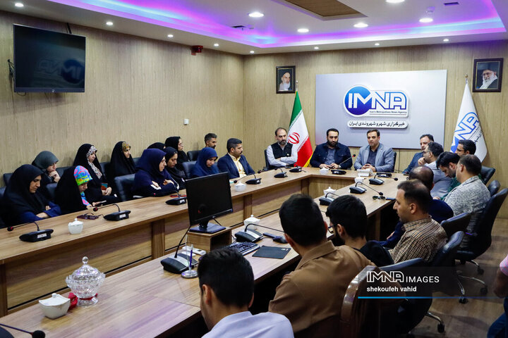 حضور مدیرکل ارتباطات و امور بین‌الملل شهرداری اصفهان در خبرگزاری ایمنا