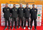 تنیس روی میز قهرمانی آسیا؛ صعود تیم مردان ایران به جمع ۸ تیم برتر