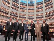 وزیر فرهنگ و ارشاد اسلامی از کتابخانه ملت در آنکارا بازدید کرد