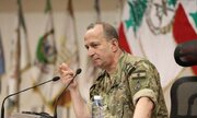 فرمانده ارتش لبنان: تهدید اسرائیل علیه کشور ما نقض قوانین بین‌المللی است