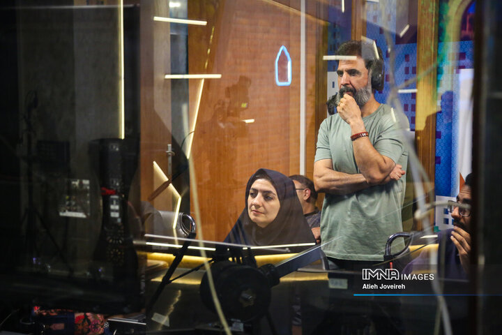 پشت صحنه برنامه تلویزیونی «اصفهان من»