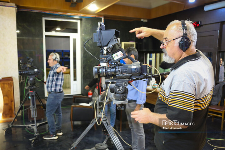 پشت صحنه برنامه تلویزیونی «اصفهان من»