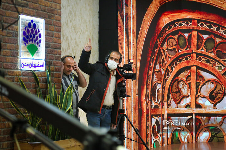 پشت صحنه برنامه تلویزیونی «اصفهان من»