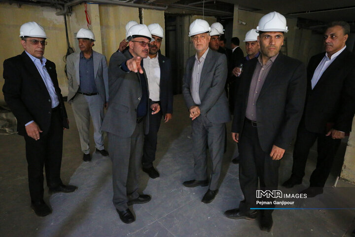 بازدید شهردار اصفهان از مجموعه نمایشگاهی اصفهان