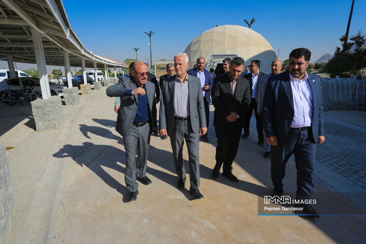 بازدید شهردار اصفهان از مجموعه نمایشگاهی اصفهان