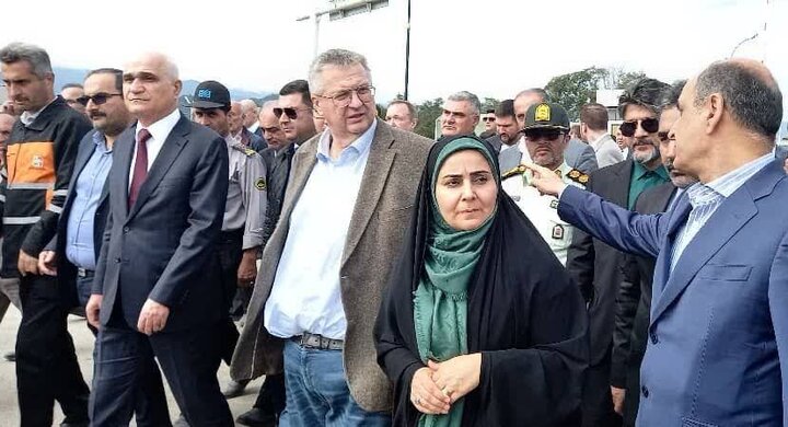 مقامات آذربایجان و روسیه وارد آستارا شدند