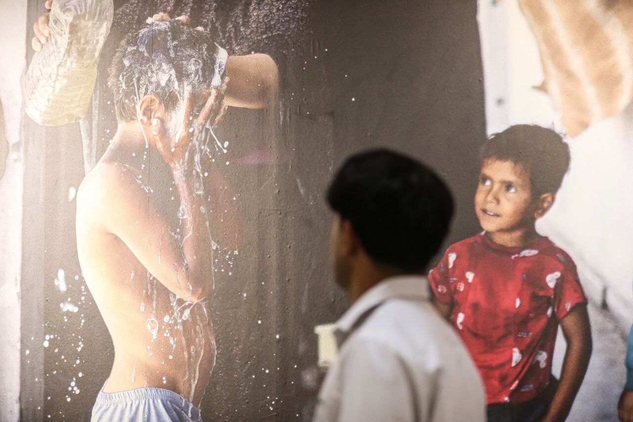 افتتاح نمایشگاه عکاس فلسطینی در بغداد+ تصاویر