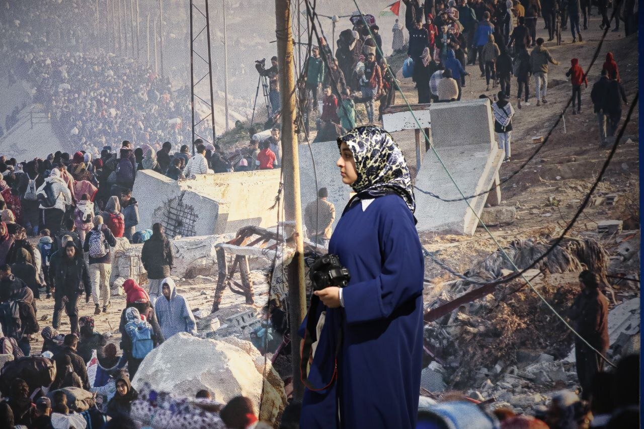 افتتاح نمایشگاه عکاس فلسطینی در بغداد+ تصاویر