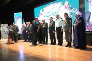 آیین تکریم و معارفه فرمانده سپاه حضرت جوادالائمه (ع) خراسان‌شمالی