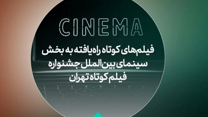جشنواره فیلم‌کوتاه تهران؛ فیلم‌های راه‌یافته به بخش بین‌الملل معرفی شدند