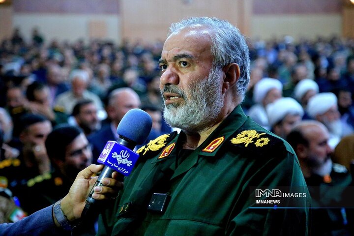 آیین تکریم و معارفه فرمانده سپاه حضرت جوادالائمه (ع) خراسان‌شمالی