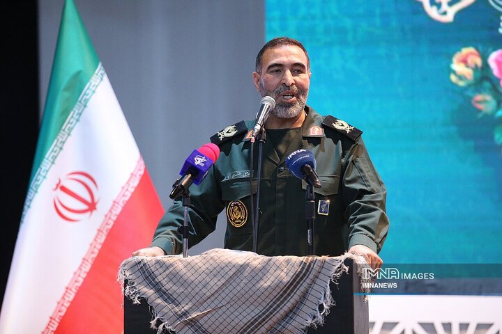 آیین تکریم و معارفه فرمانده سپاه حضرت جوادالائمه (ع) خراسان‌شمالی
