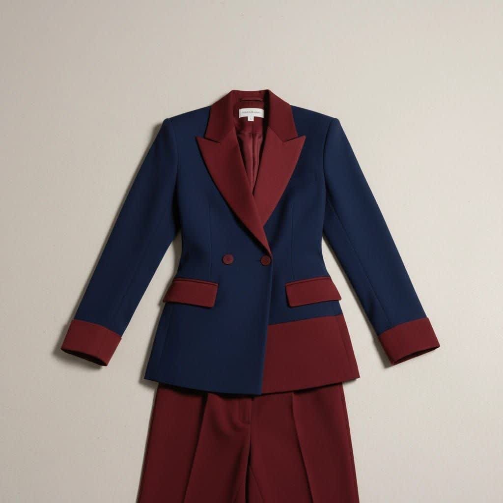 اصول ست کردن رنگ سرمه‌ای در پوشاک و دکوراسیون + تصاویر