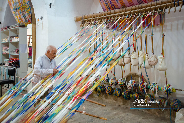 کهن هنر شعربافی یزد