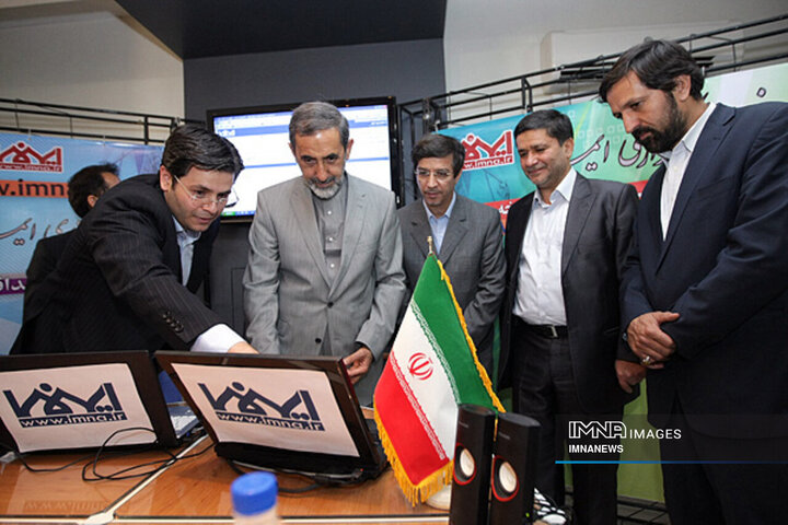 رونمایی از نسخه جدید سایت خبرگزاری ایمنا، خرداد 1390