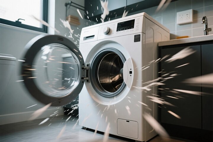 علت لرزش ماشین لباسشویی و راه‌حل‌های رفع آن چیست؟