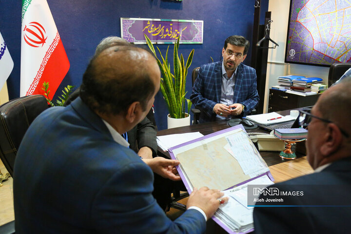 کمیته نظارتی شورای شهر اصفهان در منطقه ۱۰ شهرداری