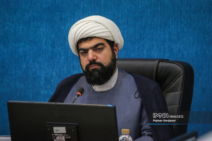 حجت الاسلام علیرضا ناجی، رئیس شورای هماهنگی تبلیغات اسلامی استان اصفهان