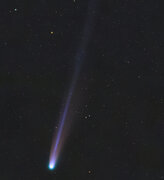 تماشای زنده نزدیک‌ترین گذر دنباله‌دارهای Lemmon و SWAN به زمین