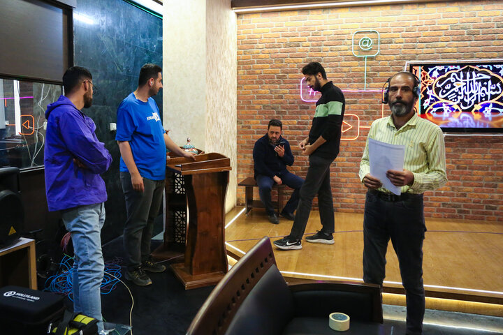 پشت صحنه برنامه تلویزیونی «اصفهان من»