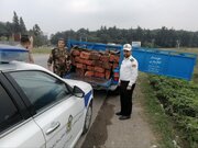 کشف ۱.۵ تن چوب قاچاق راش در محور امام‌زاده عبدالله آمل