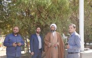بازدید حجت‌الاسلام نقدعلی از باغ رضوان/تاکید بر صرفه‌جویی در مصرف آب و تقویت رویکرد فرهنگی