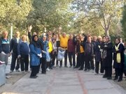 پاکسازی پارک شهری از فیلترهای سیگار به همت ورزشکاران منطقه ۱۰ اصفهان