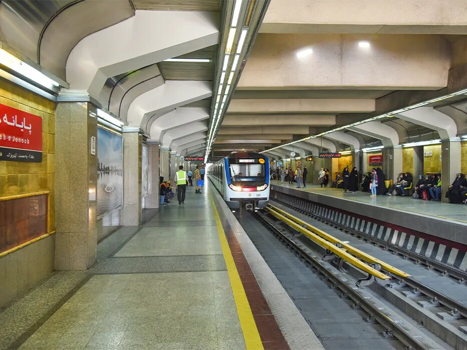 نقشه مترو تهران علی بابا