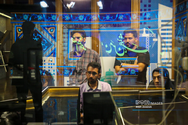پشت صحنه برنامه تلویزیونی «اصفهان من»
