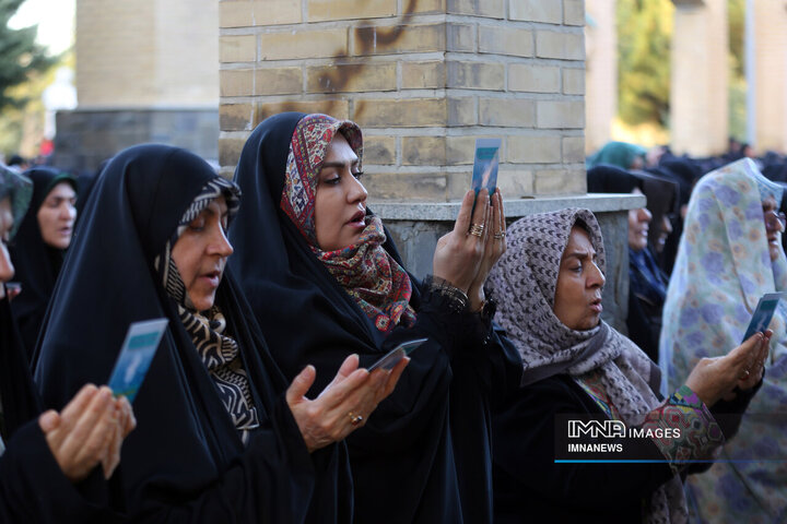 اقامه نماز استسقاء (طلب باران)،همدان