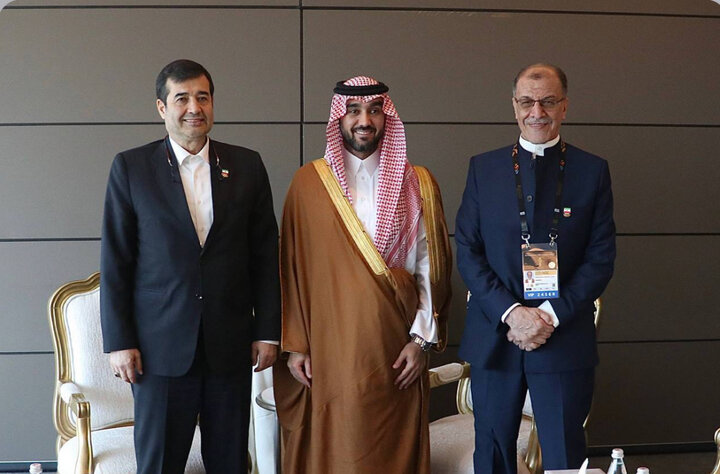 گفتوگوی وزرای ورزش و جوانان ایران و عربستان با محور «اتحاد جهان اسلام» در عرصه ورزش گفتوگوی وزرای ورزش و جوانان ایران و عربستان با محور «اتحاد جهان اسلام» در عرصه ورزش
