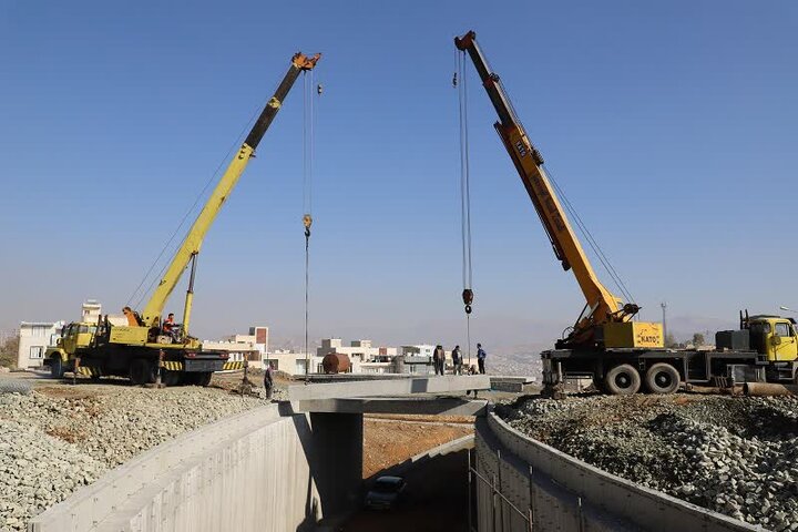 پروژه زیرگذر تکیه و چمن سنندج به‌زودی افتتاح می‌شود