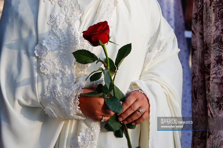 تجدید میثاق زوج‌های دانشجو با شهدا