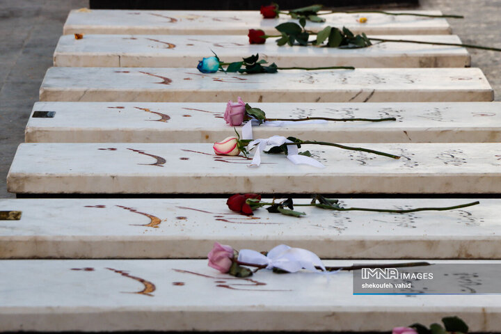 تجدید میثاق زوج‌های دانشجو با شهدا