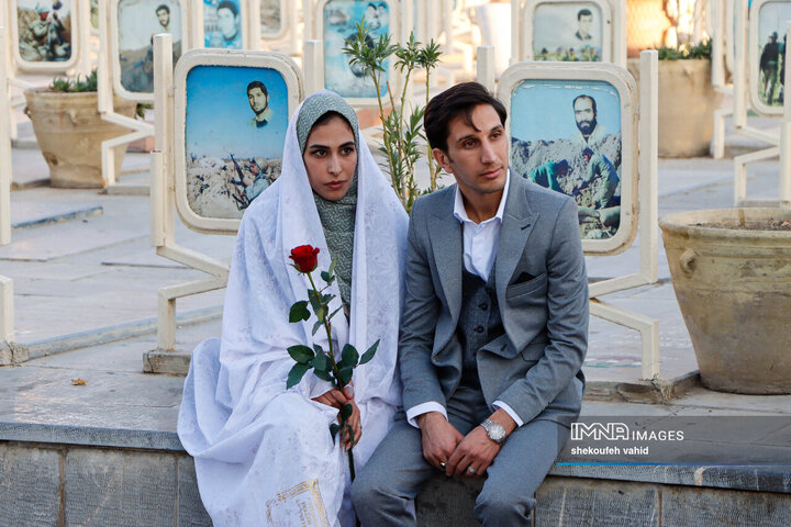 تجدید میثاق زوج‌های دانشجو با شهدا